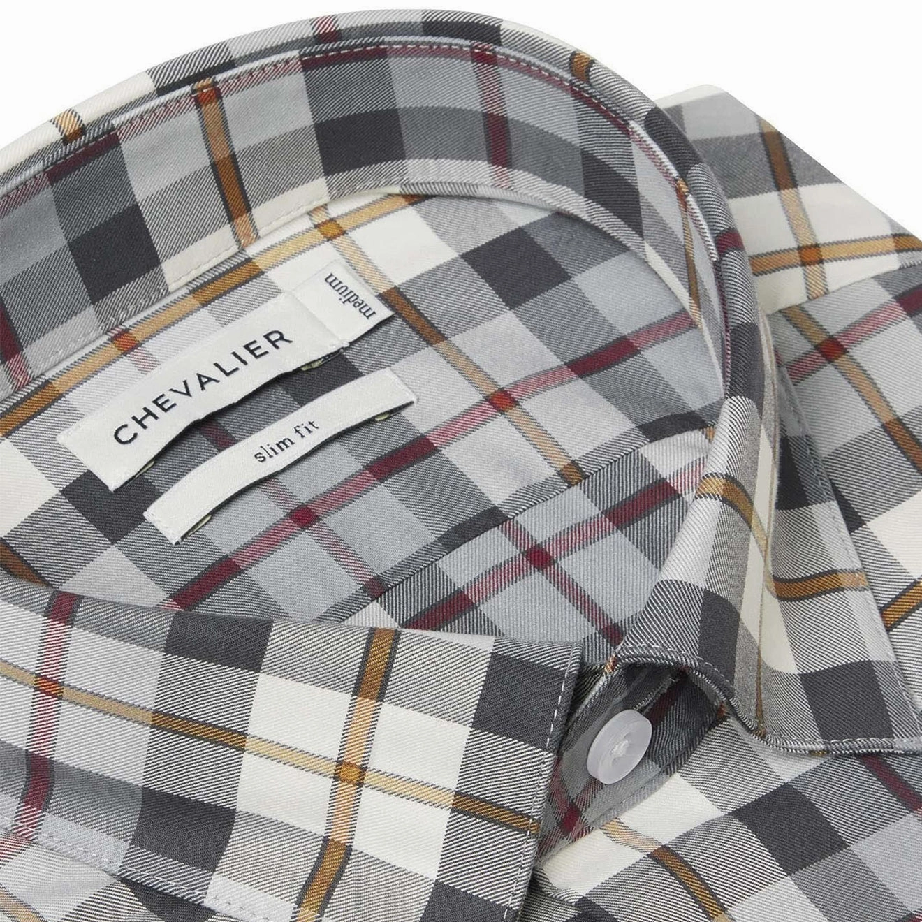 Chevalier Carlton Contemporary Fit Shirt Autumn Fling Checked