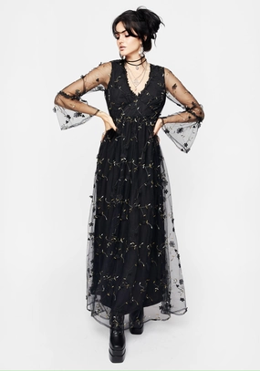 Chrysanthi Applique Maxi Dress Dresses Womens - beach dresses cheap