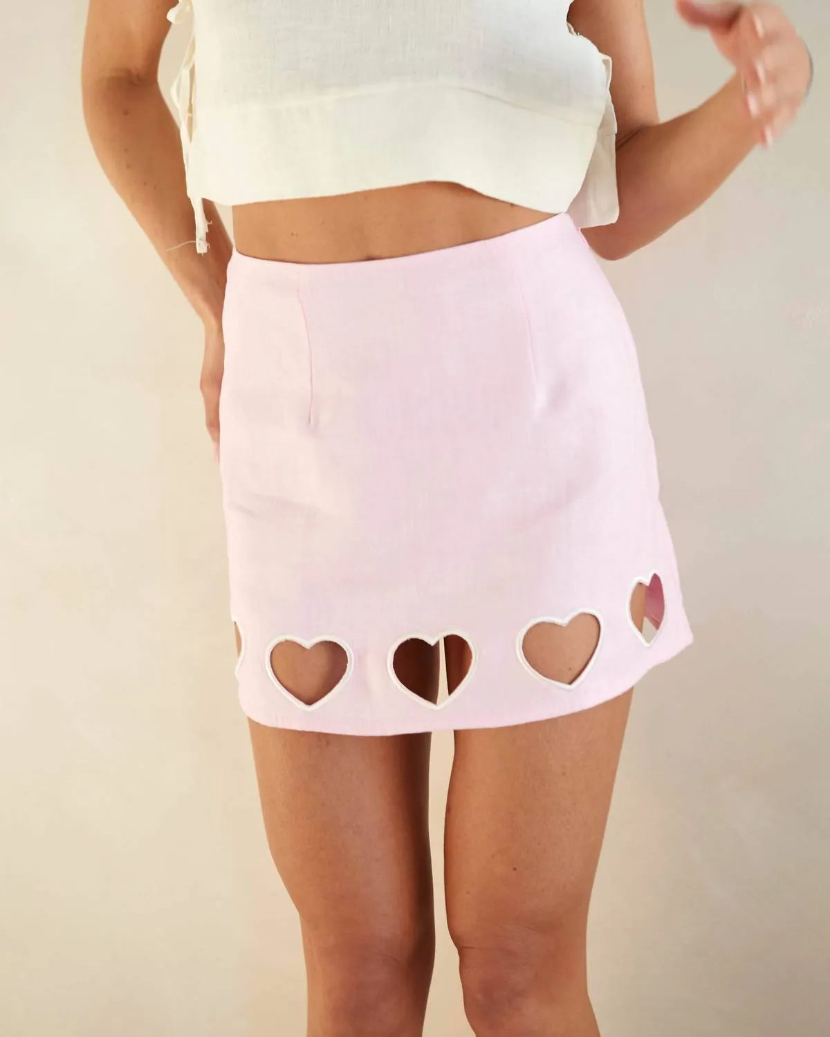 Cinta Skirt In Ballet Pink