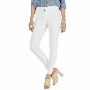 Classic Smoothing Denim Leggings In White Activewear Womens - fitness leggings online