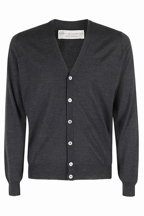 Classic V-Neck Merino Wool Cardigan cashmere sweaters sale