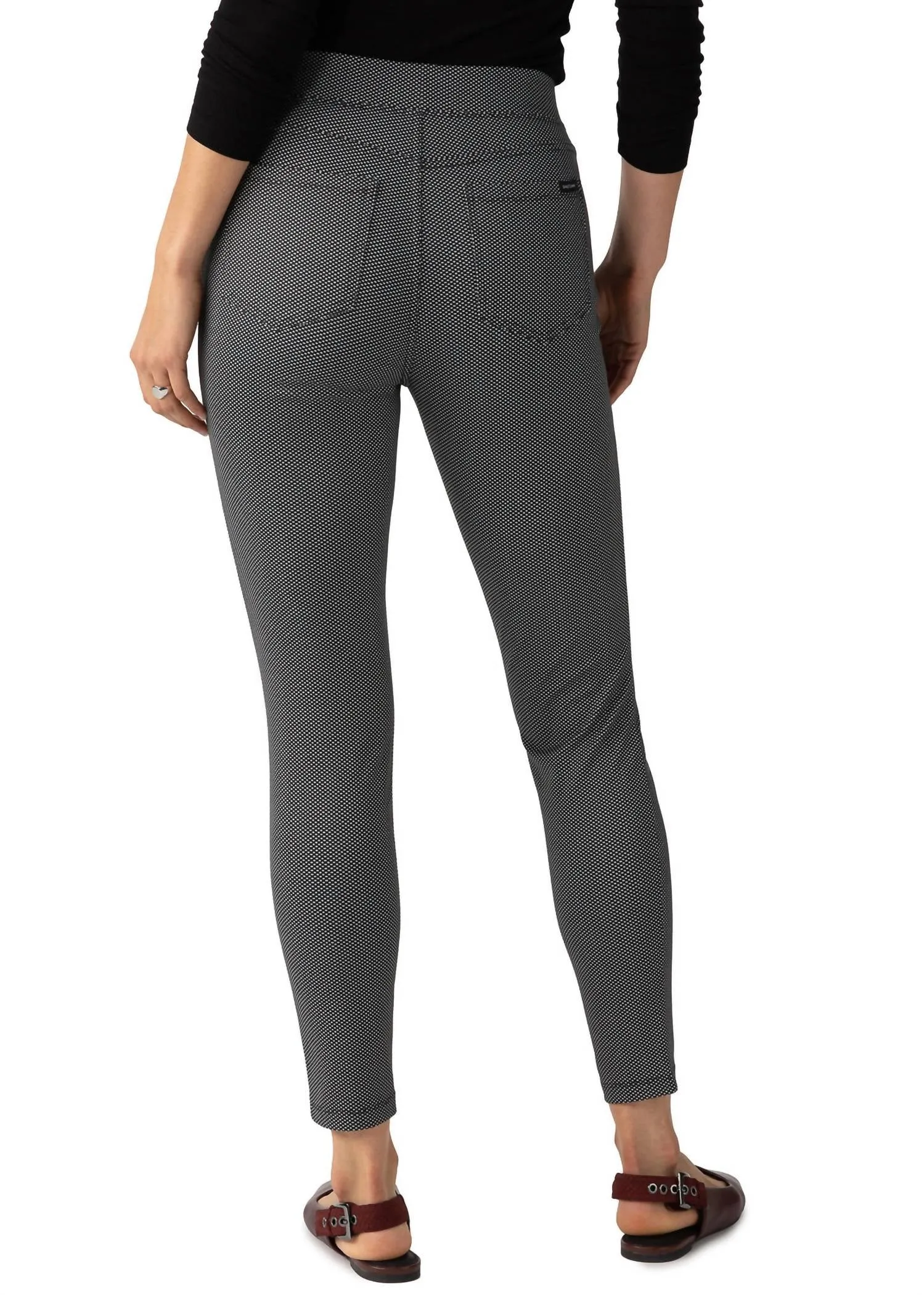 Clothing Runway Legging In Ditsy Check