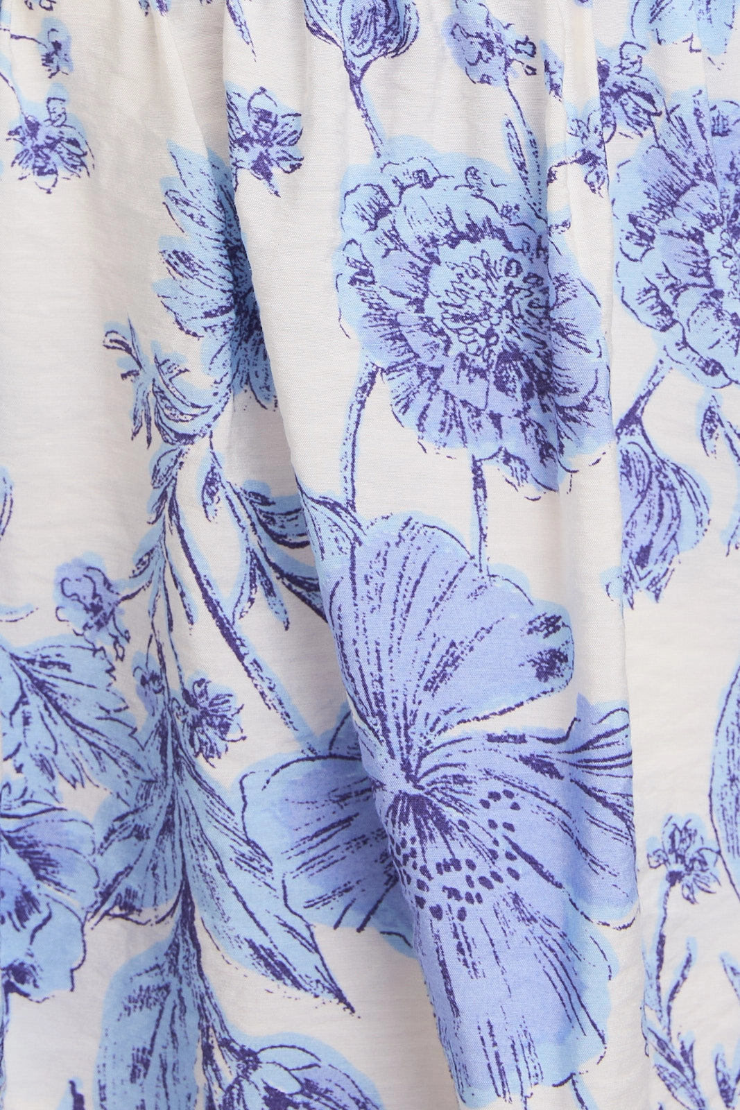 Coastal Blossom Midi Dress