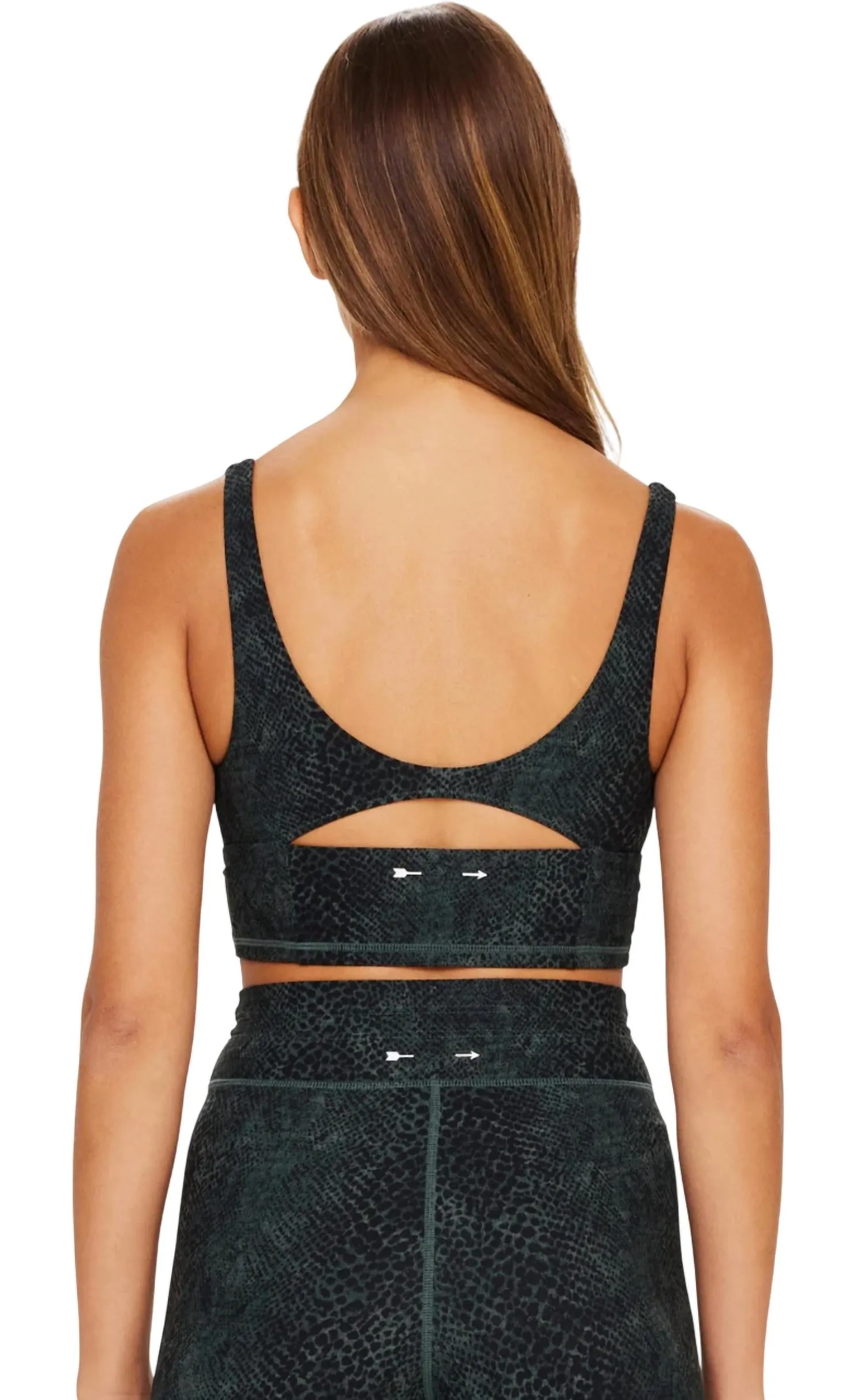 Cobra Candace Crop Top In Animal