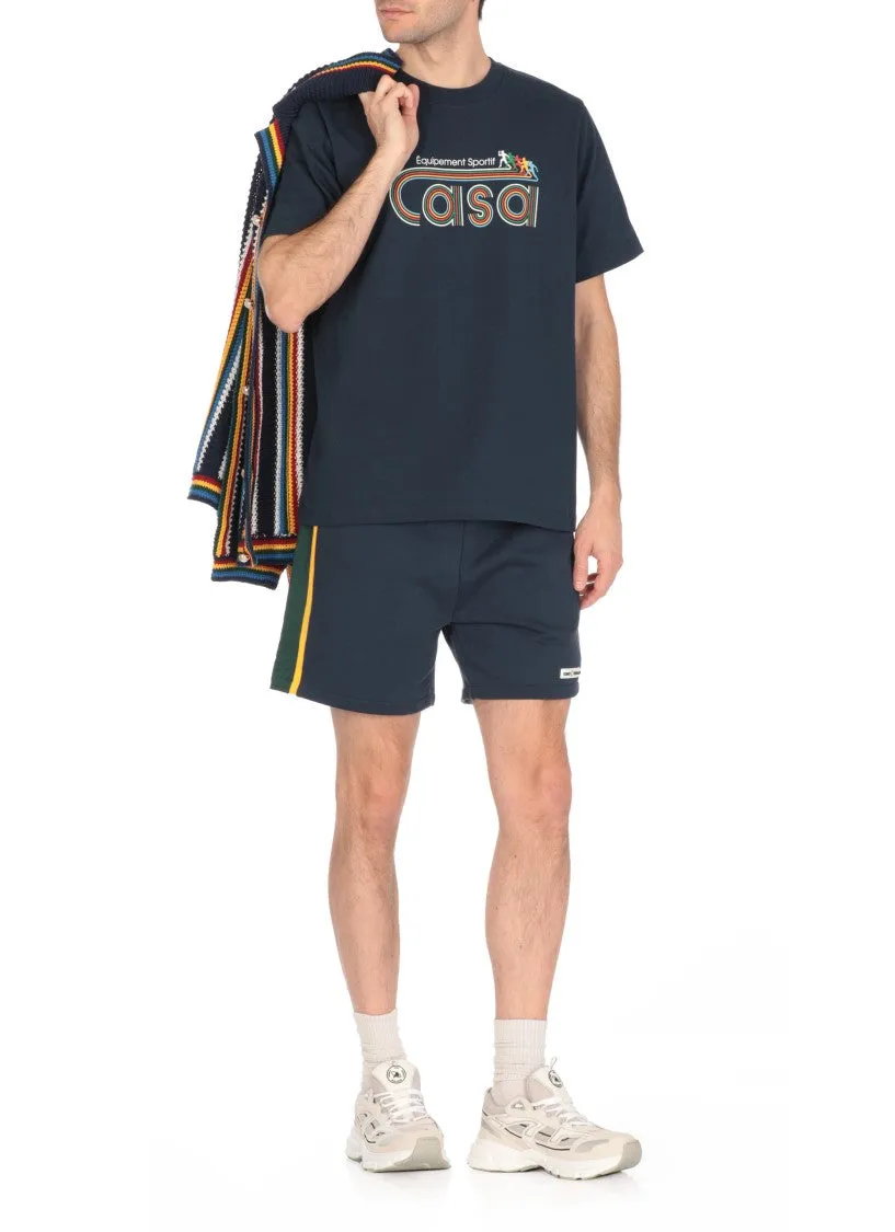Colourblack Panel Shorts
