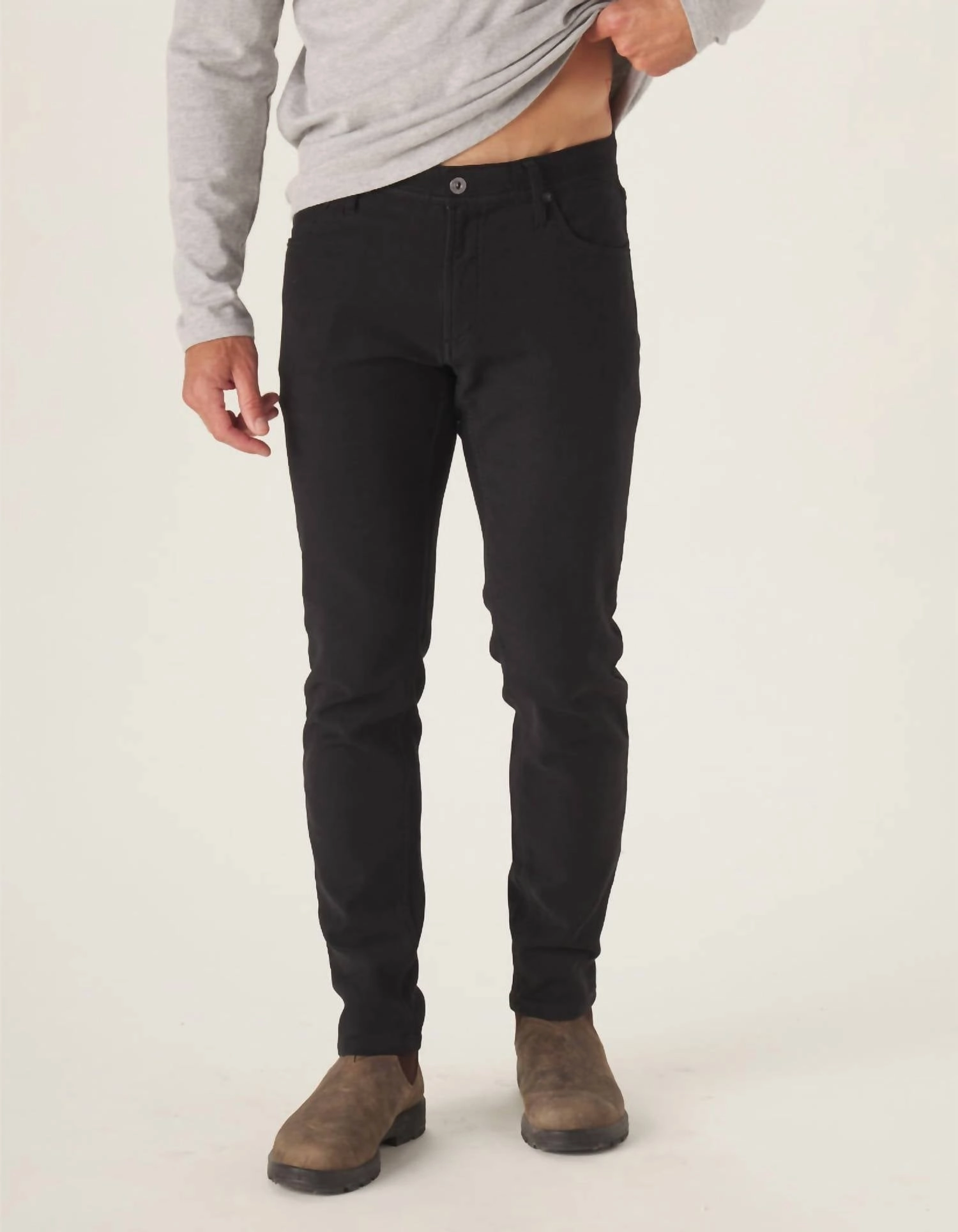 Comfort Terry Pant In Black