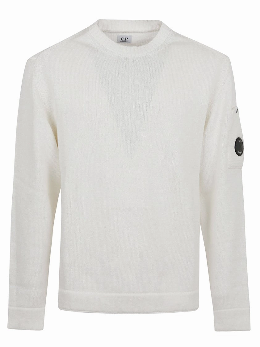 Compact Cotton Lens Knit designer sweaters outlet