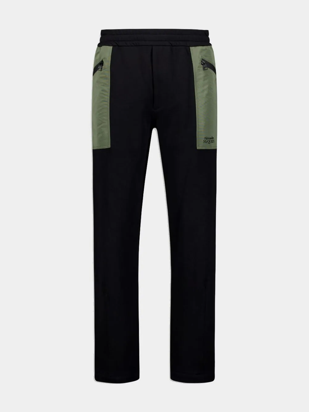 Contrast-Pocket Cotton Track Pants Bottoms Mens - cheap mens shorts online