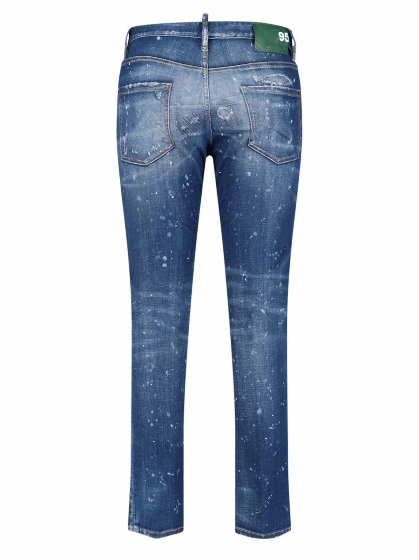 Cool Guy" Straight Jeans Blue Denim