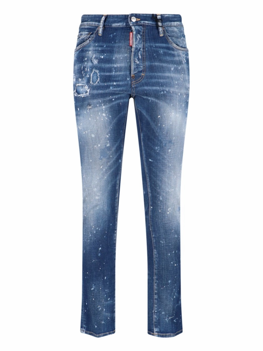Cool Guy" Straight Jeans Blue Denim