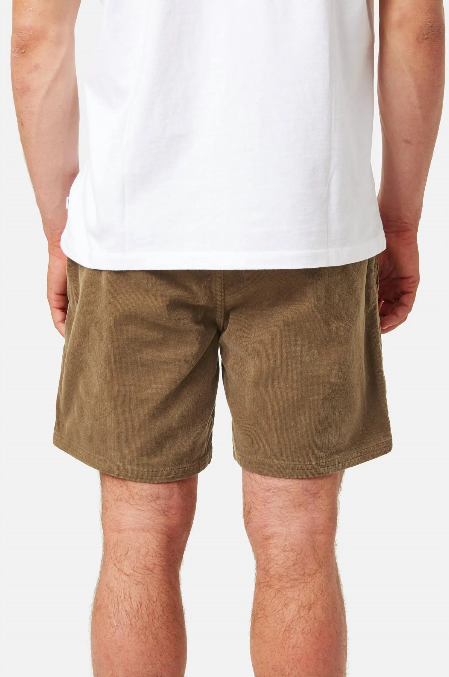 Cord Local Shorts In Umber