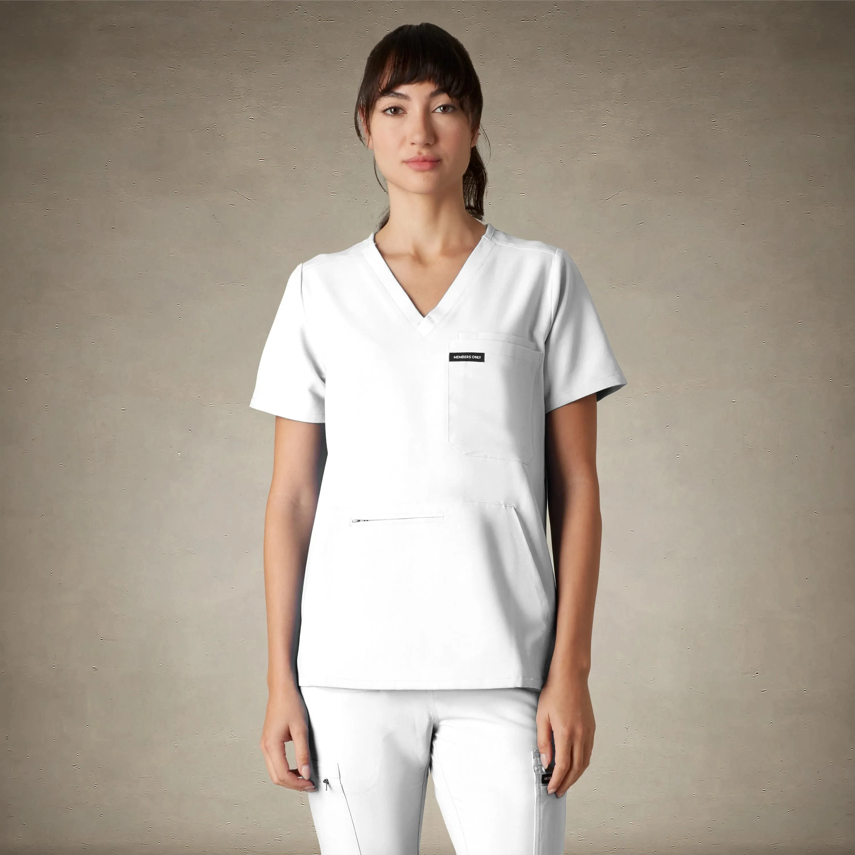 Cordoba 5-Pocket Scrub Top Activewear Womens - cheap workout clothes for women