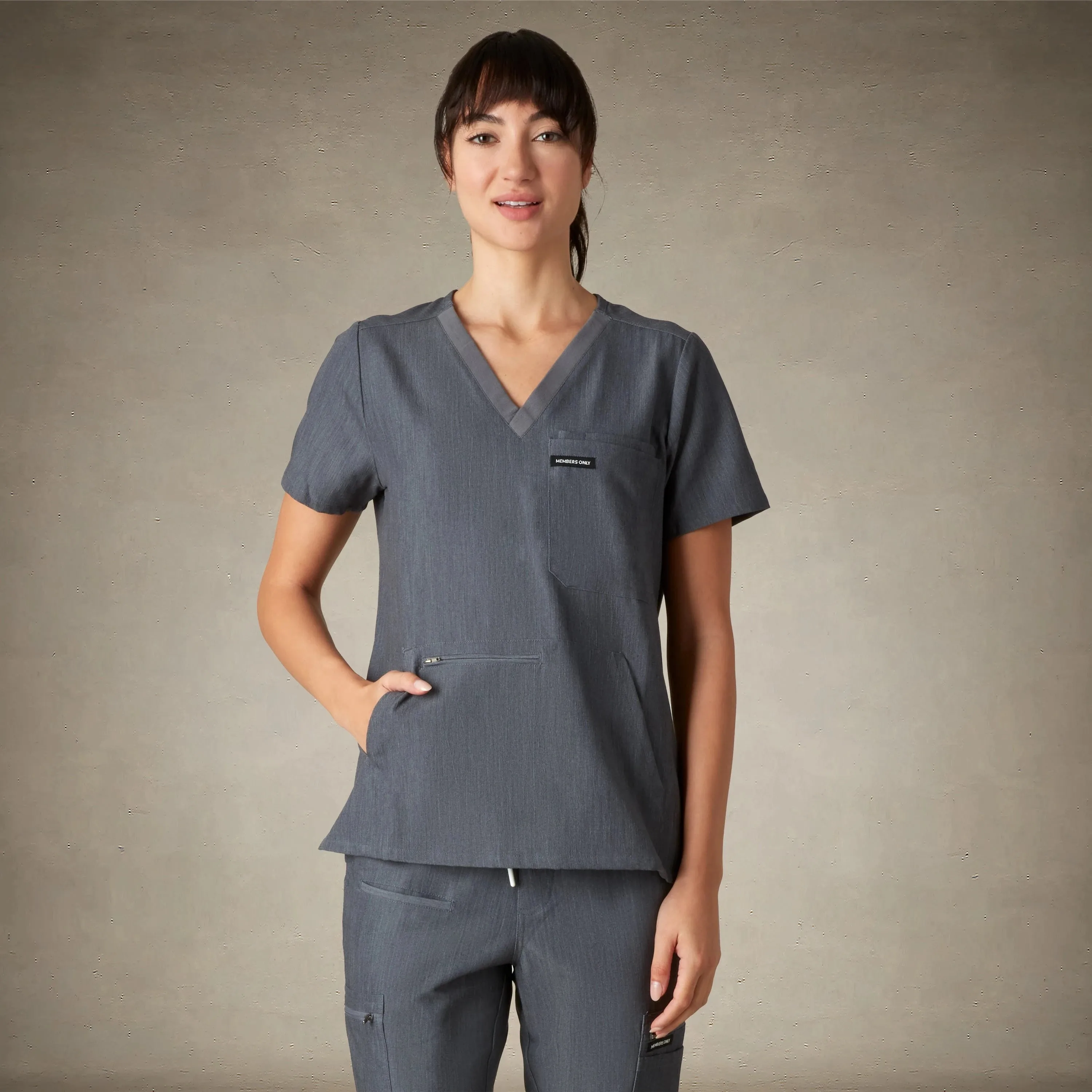 Cordoba 5-Pocket Scrub Top