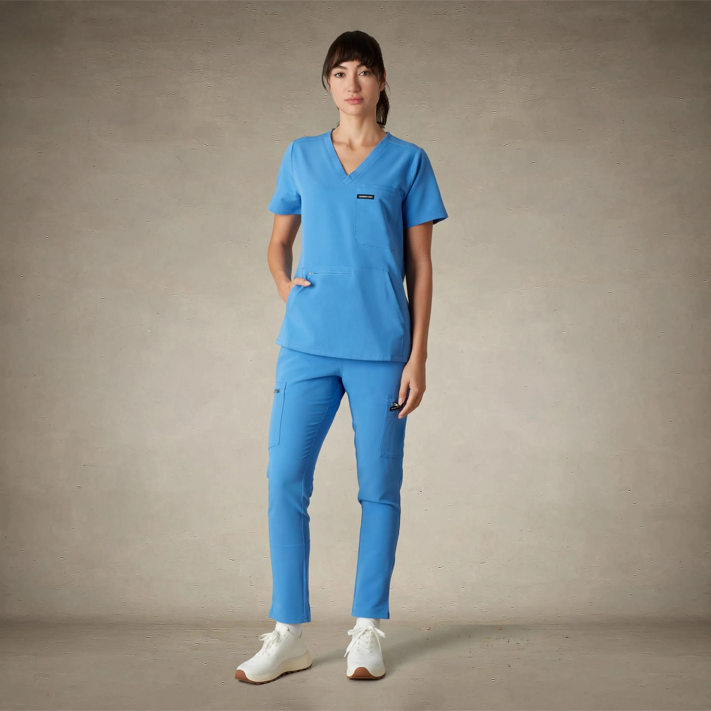 Cordoba 5-Pocket Scrub Top