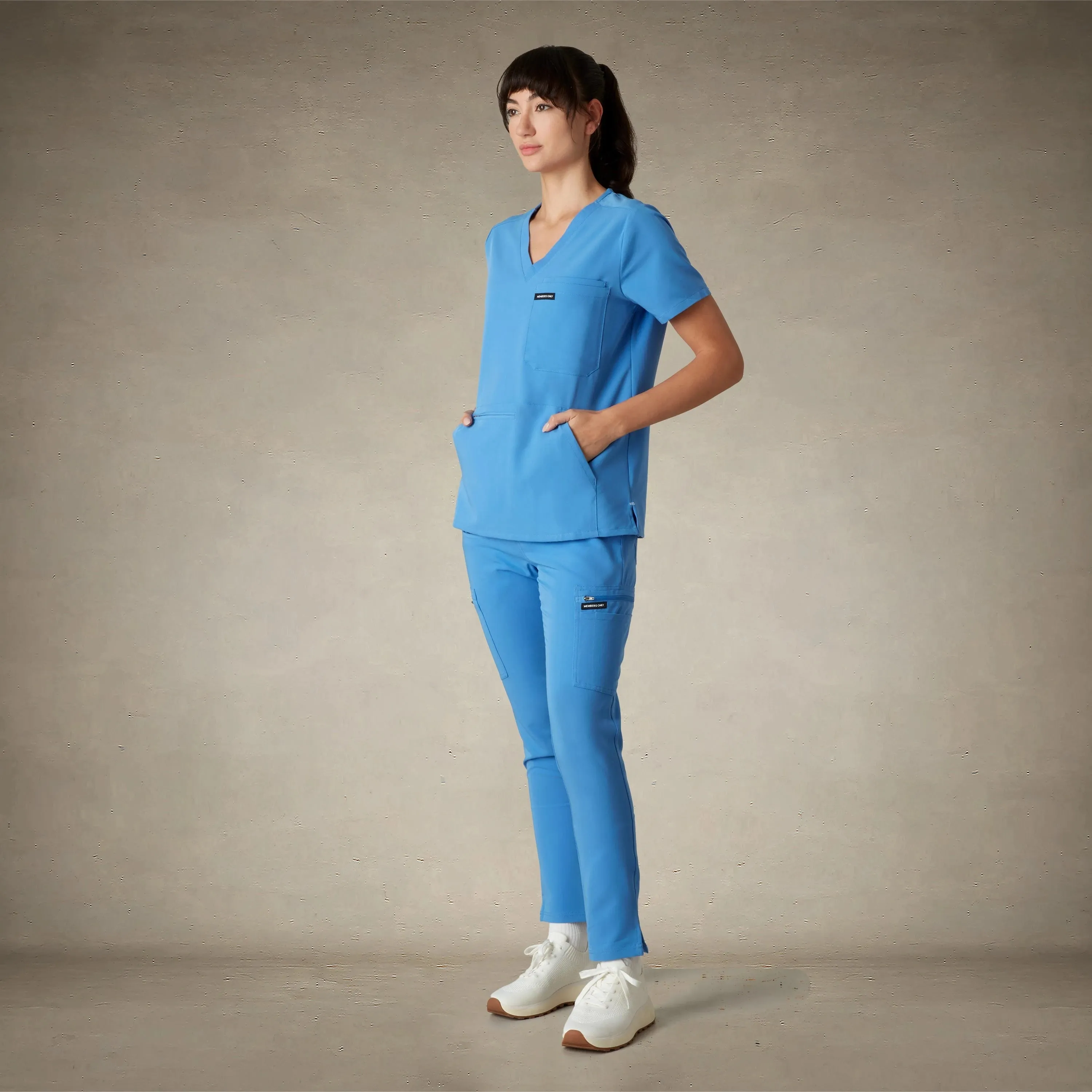 Cordoba 5-Pocket Scrub Top