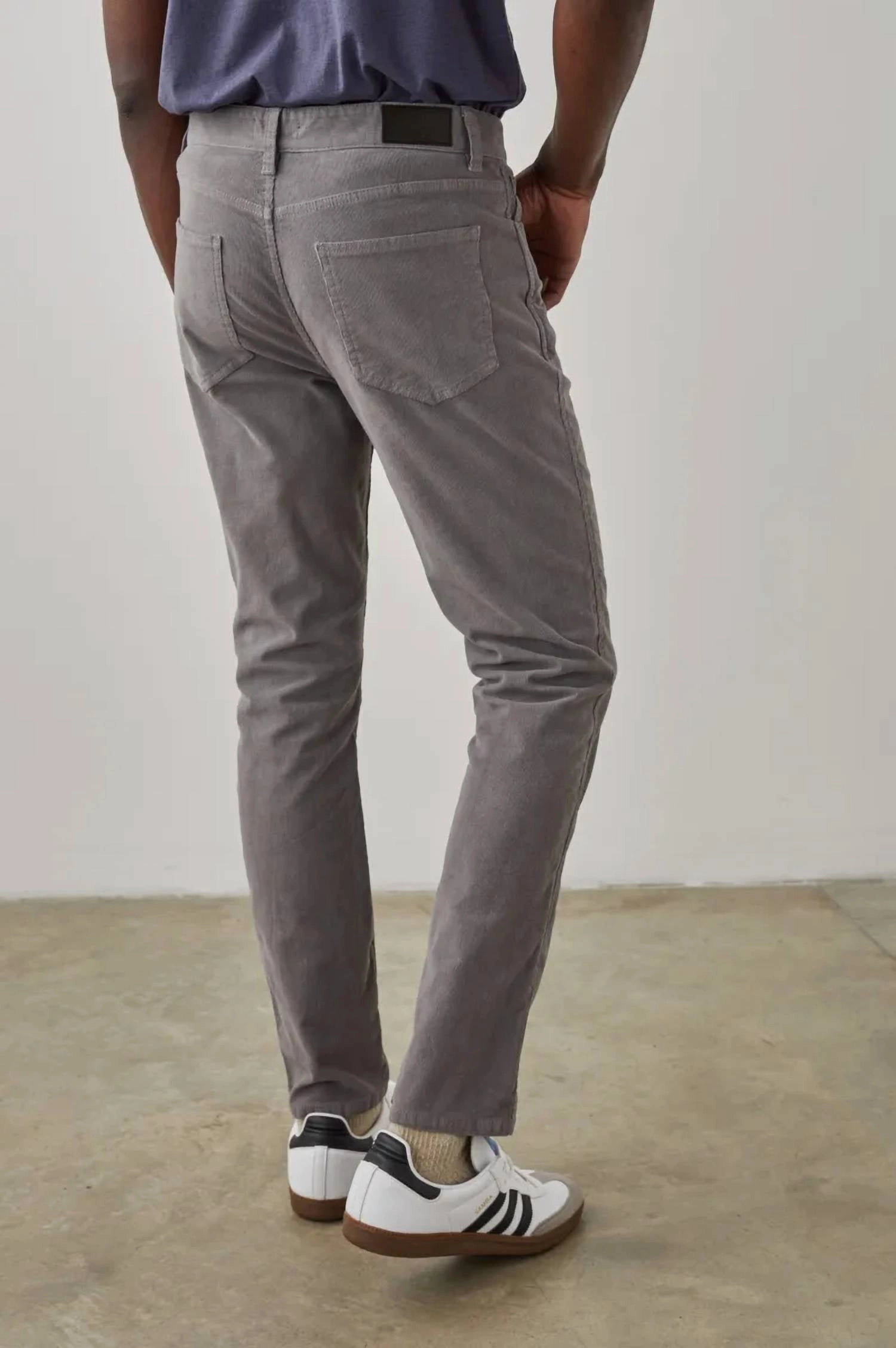 Corduroy Carver Pants In Storm Cloud