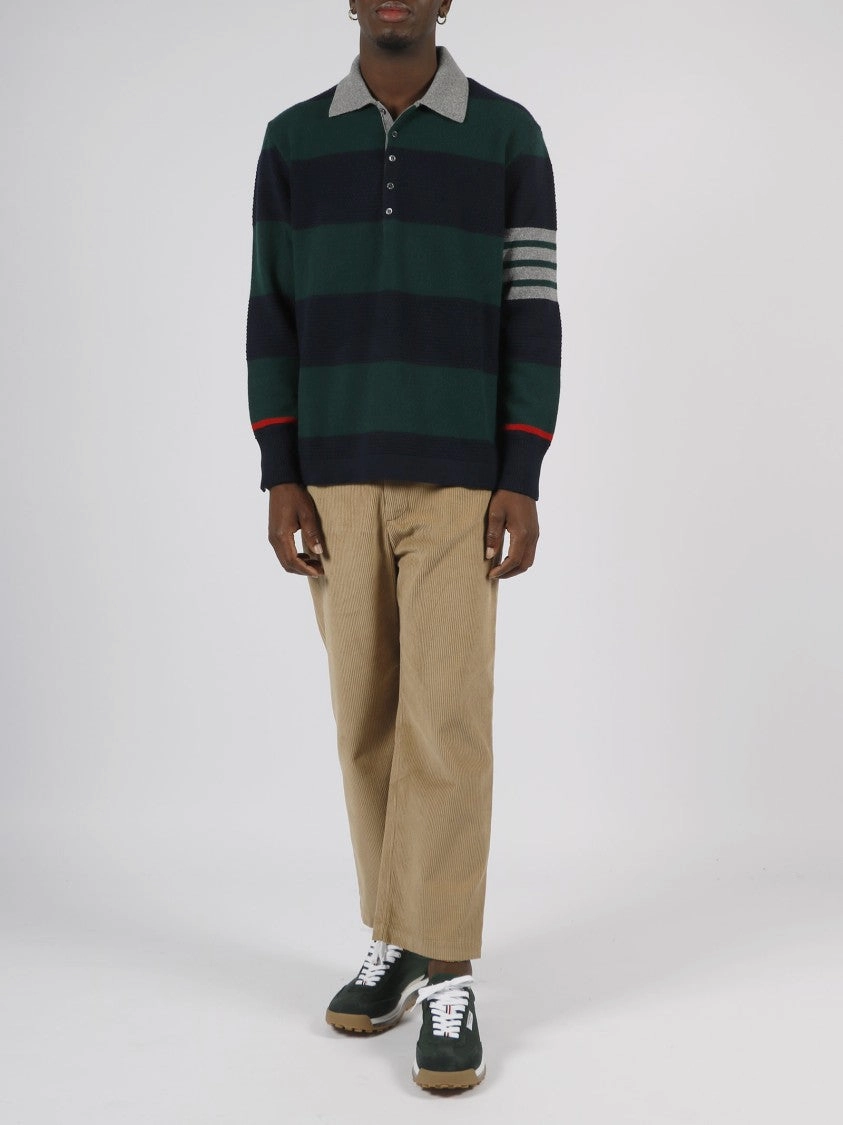 Corduroy Uncostructed Straight Trouser