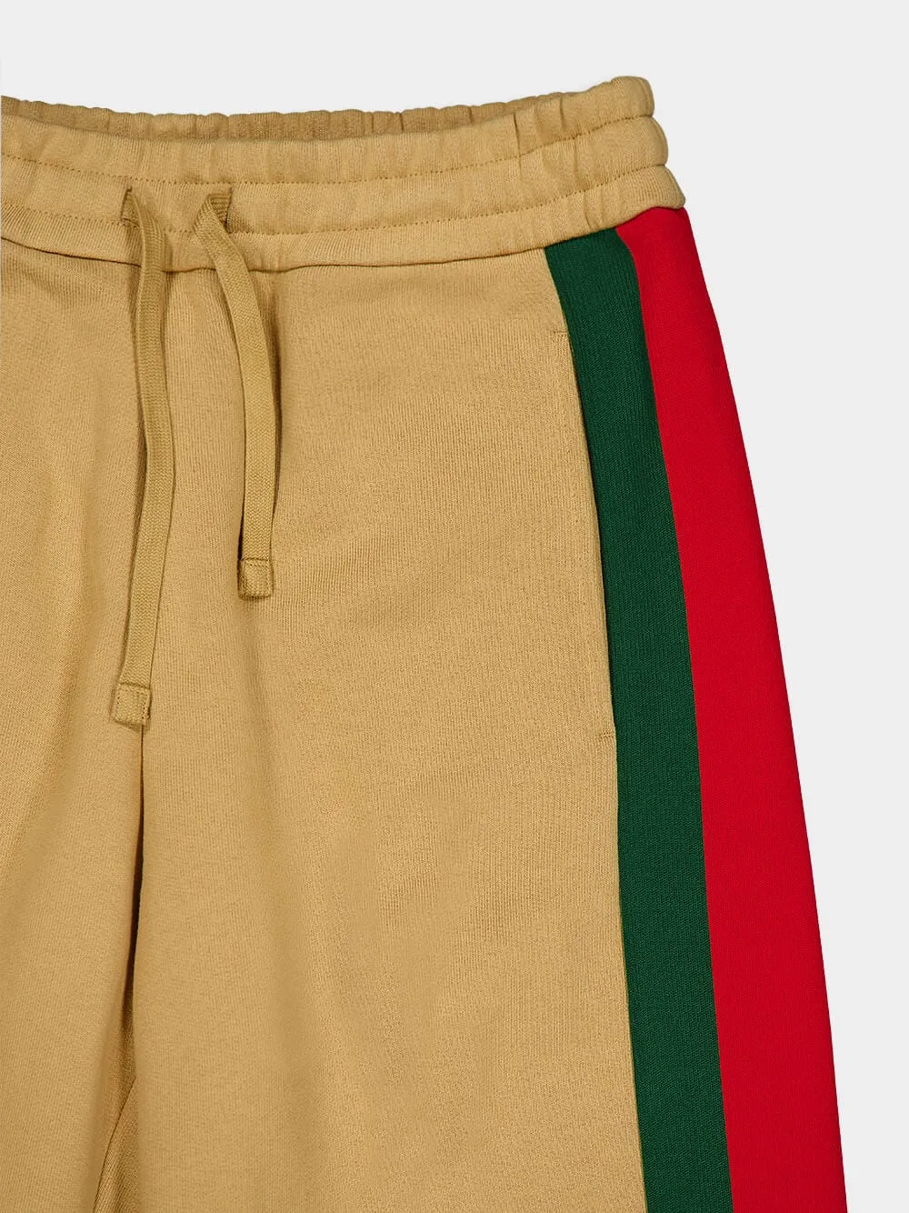 Cotton Jersey Sweatpants with Web
