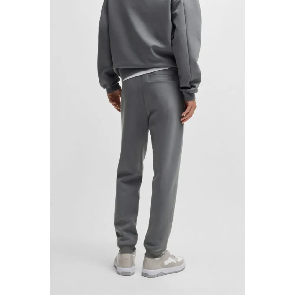 Cotton tracksuit bottoms with stacked logo