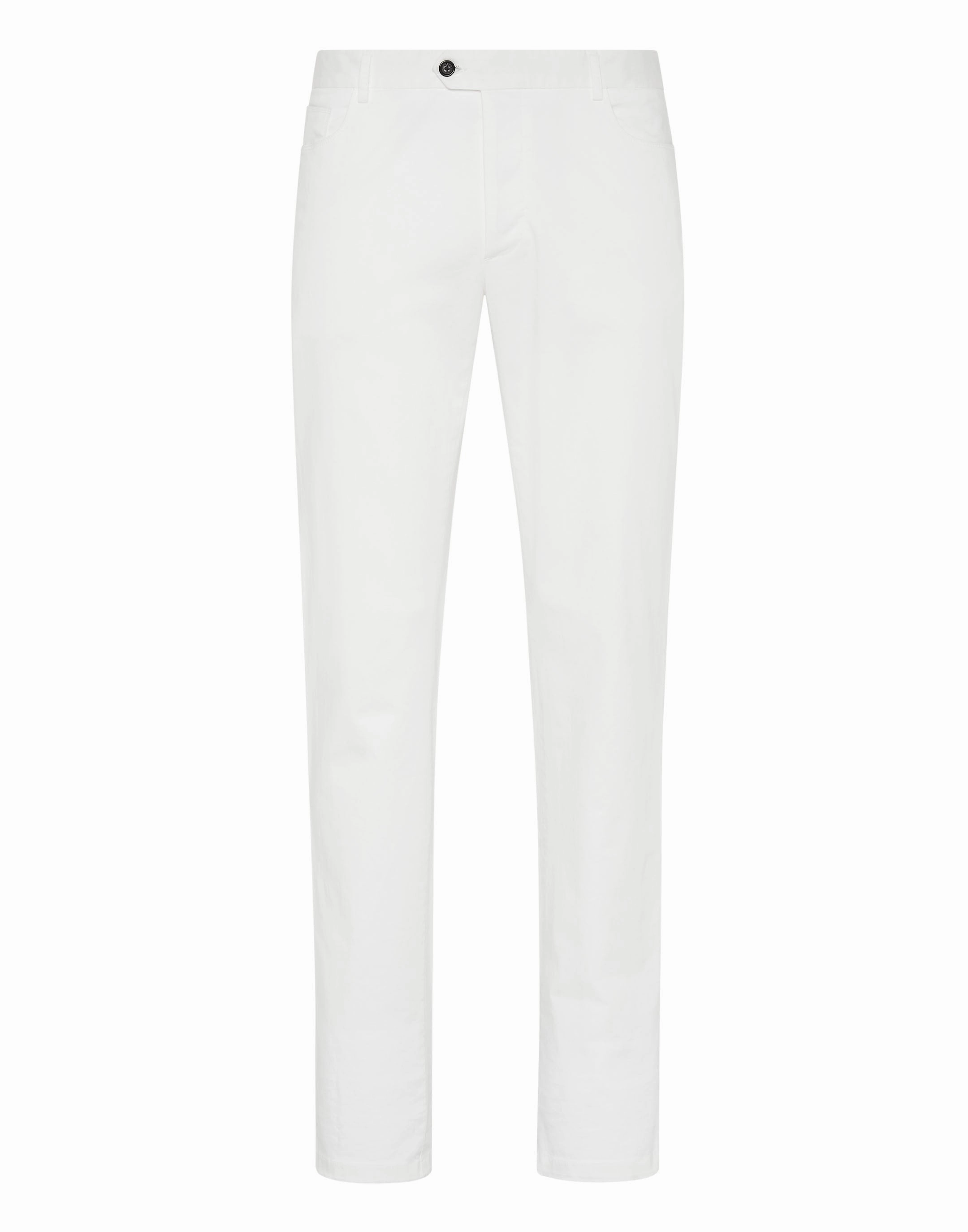 Cotton Long Trousers Chinos fit Iconic Plein