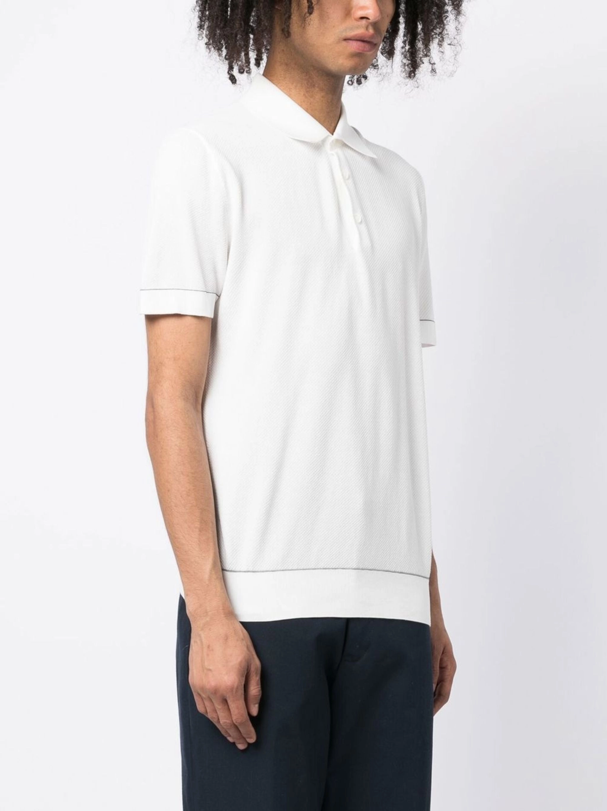Cotton Piqu Polo Shirt