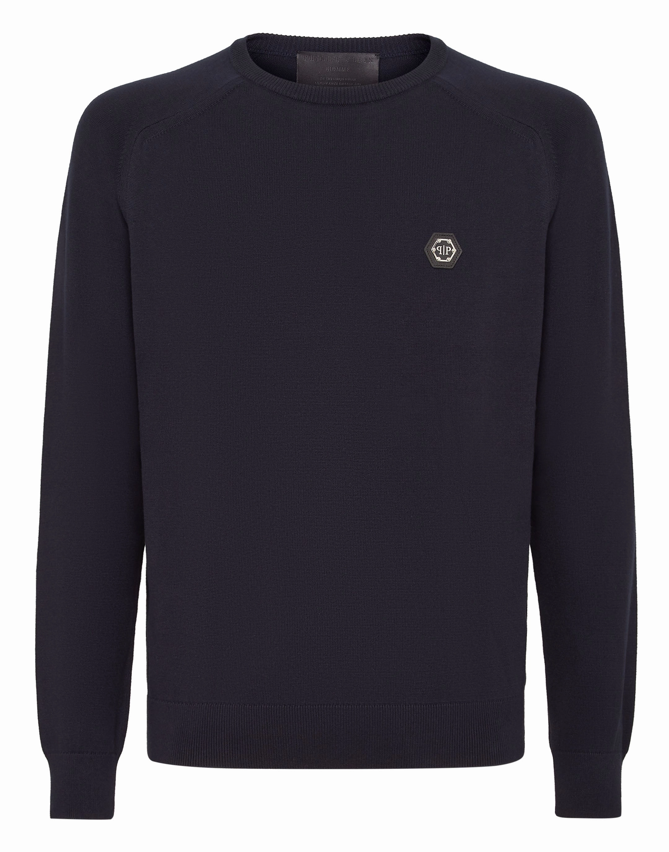 Cotton Pullover Round Neck LS