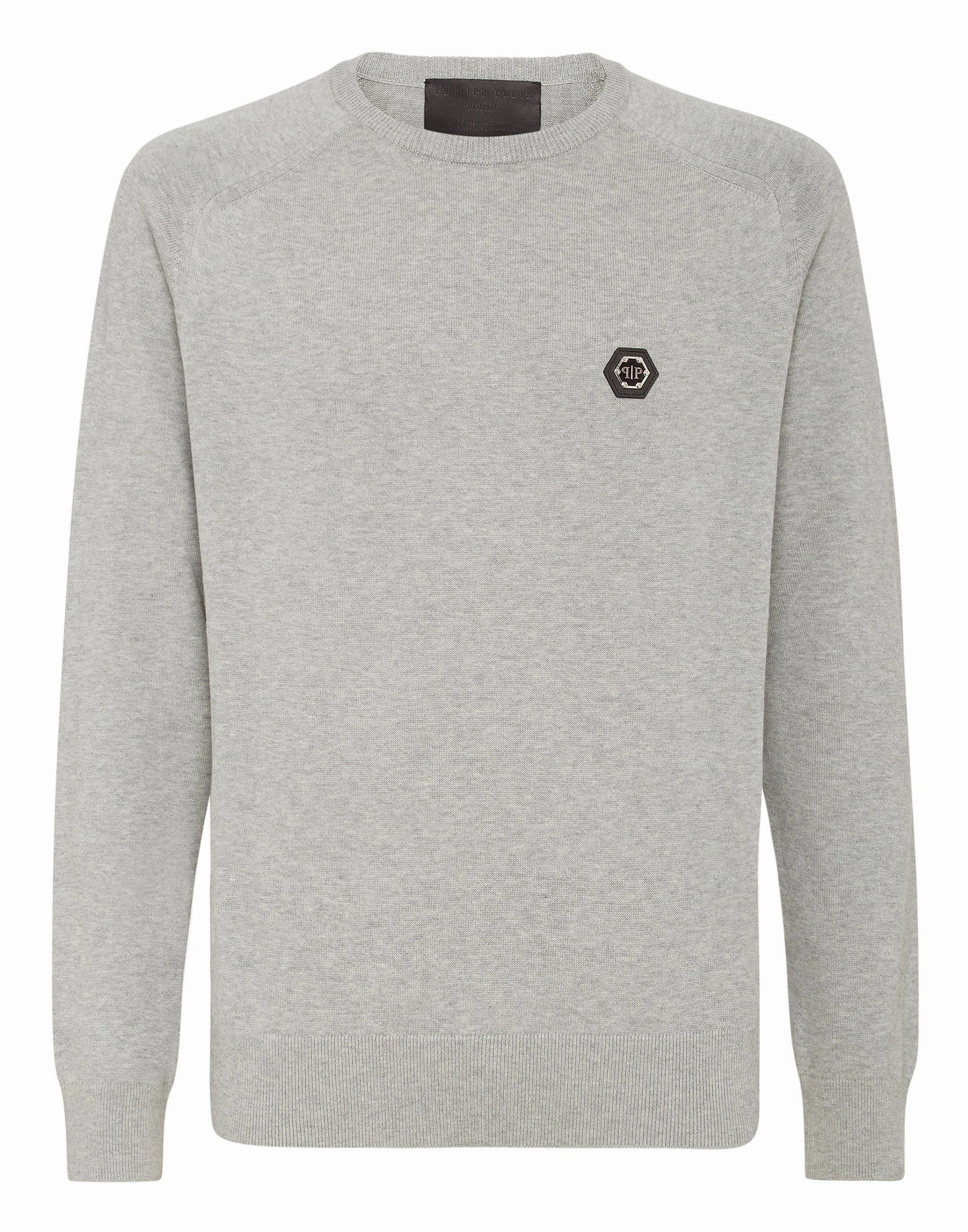 Cotton Pullover Round Neck LS