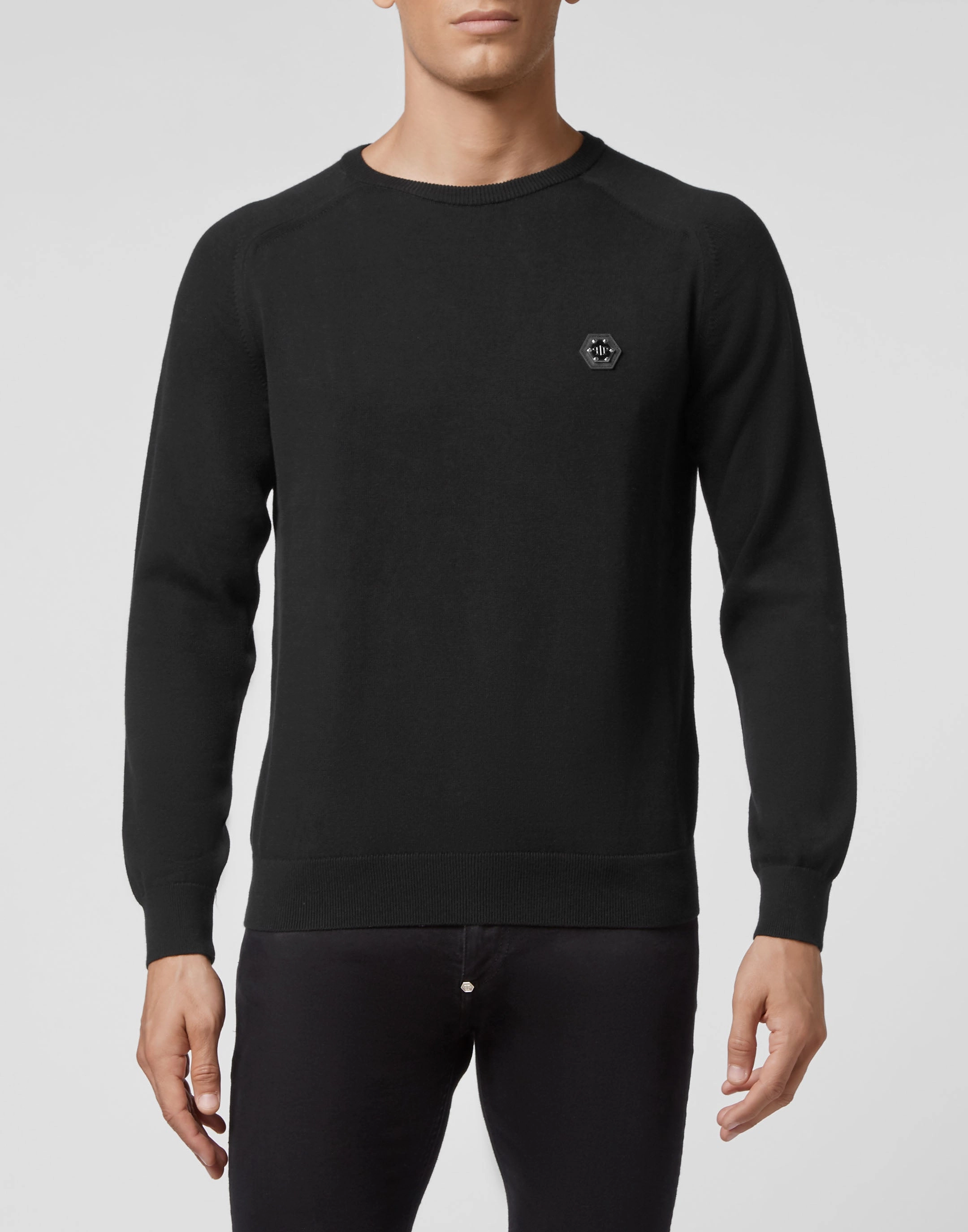 Cotton Pullover Round Neck LS