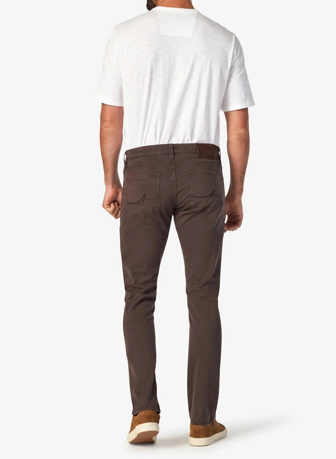 Courage Straight Leg Pants In Fudge Twill