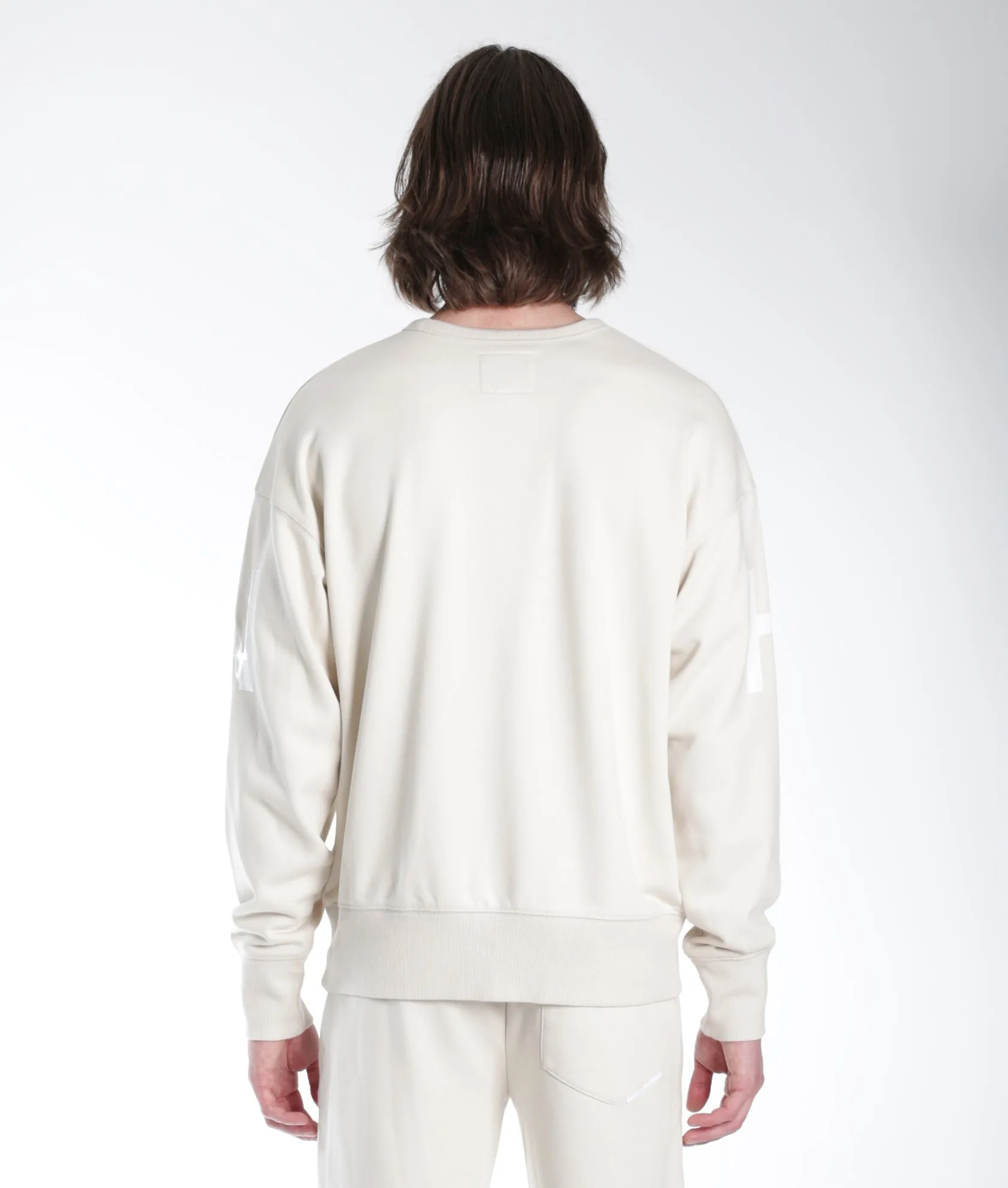 Crew Sweatshirt In Cream