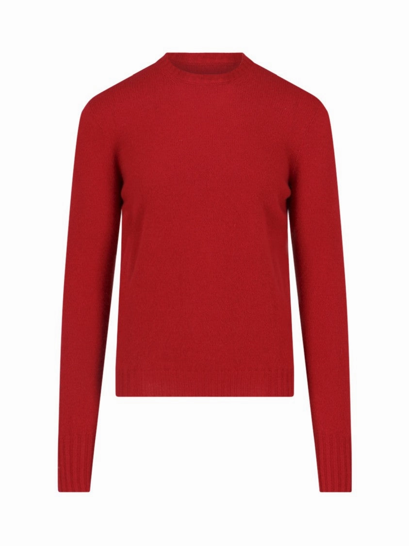 Crewneck Cashmere Knit Sweater designer sweaters outlet