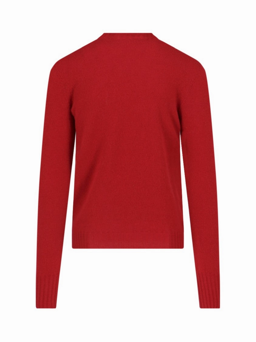 Crewneck Cashmere Knit Sweater