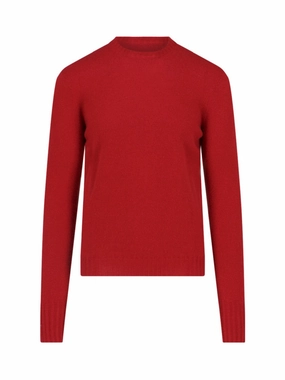 Crewneck Cashmere Knit Sweater designer sweaters outlet