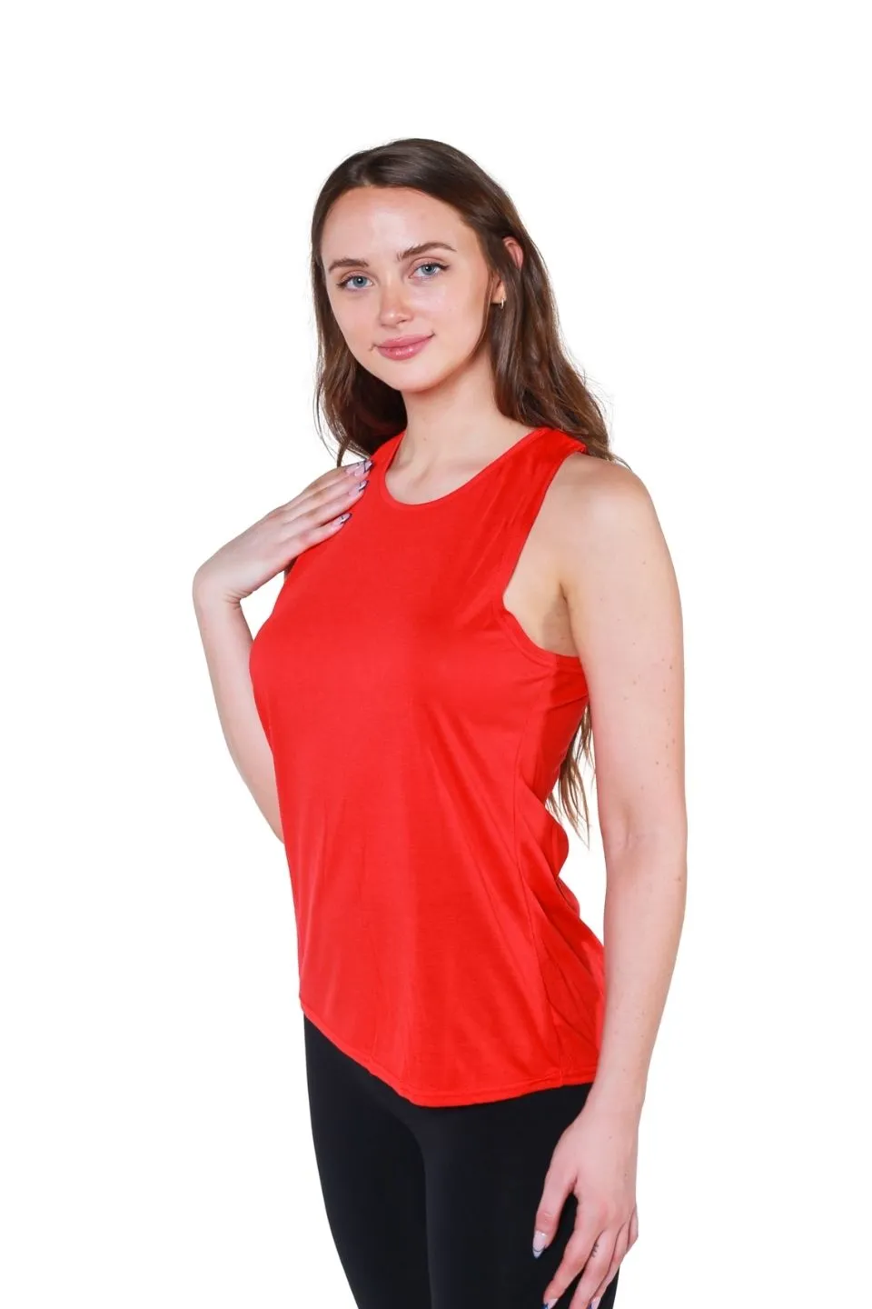 Cross Back Tank Top