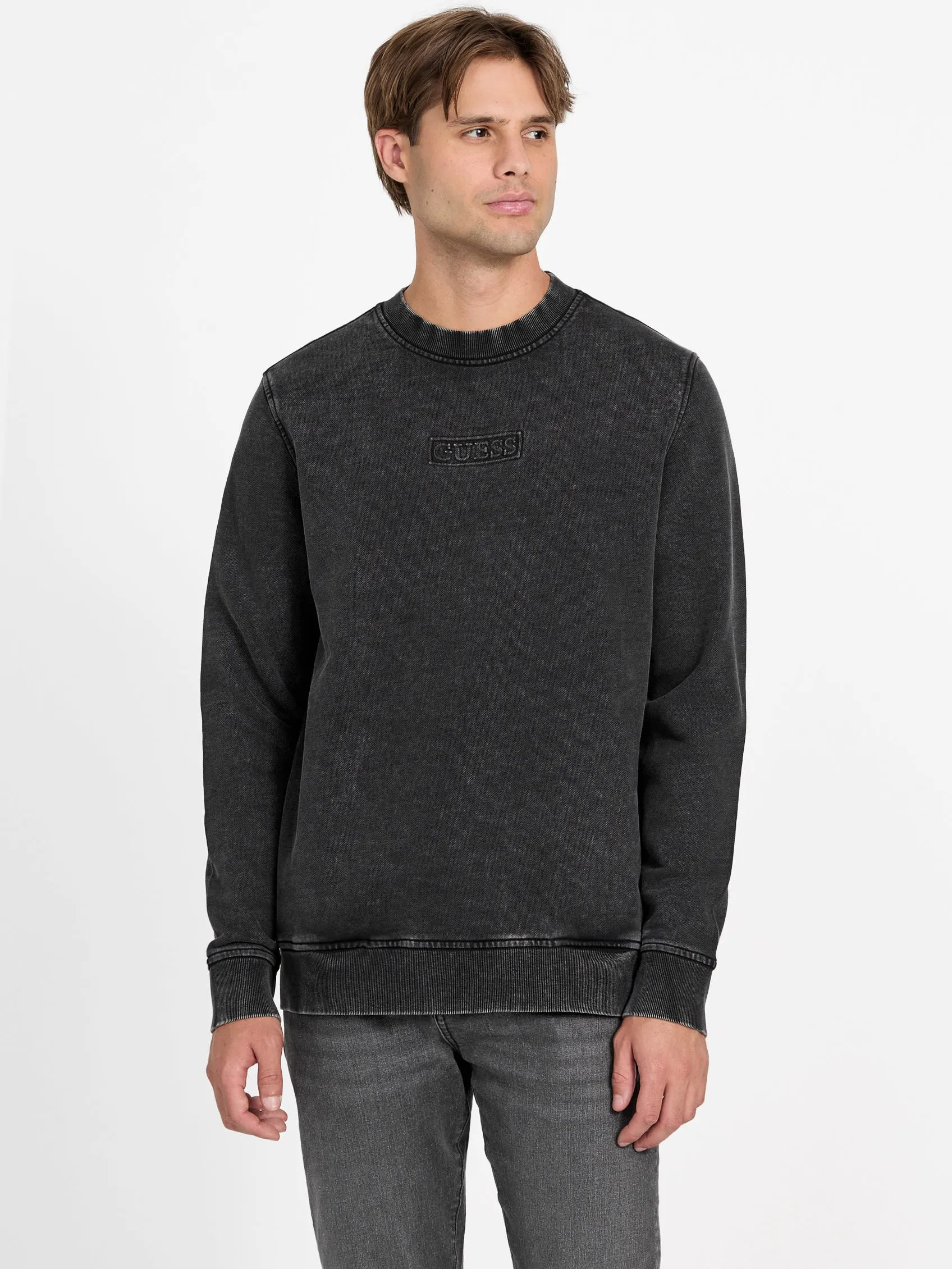 Cruz Washed Logo Sweatshirt