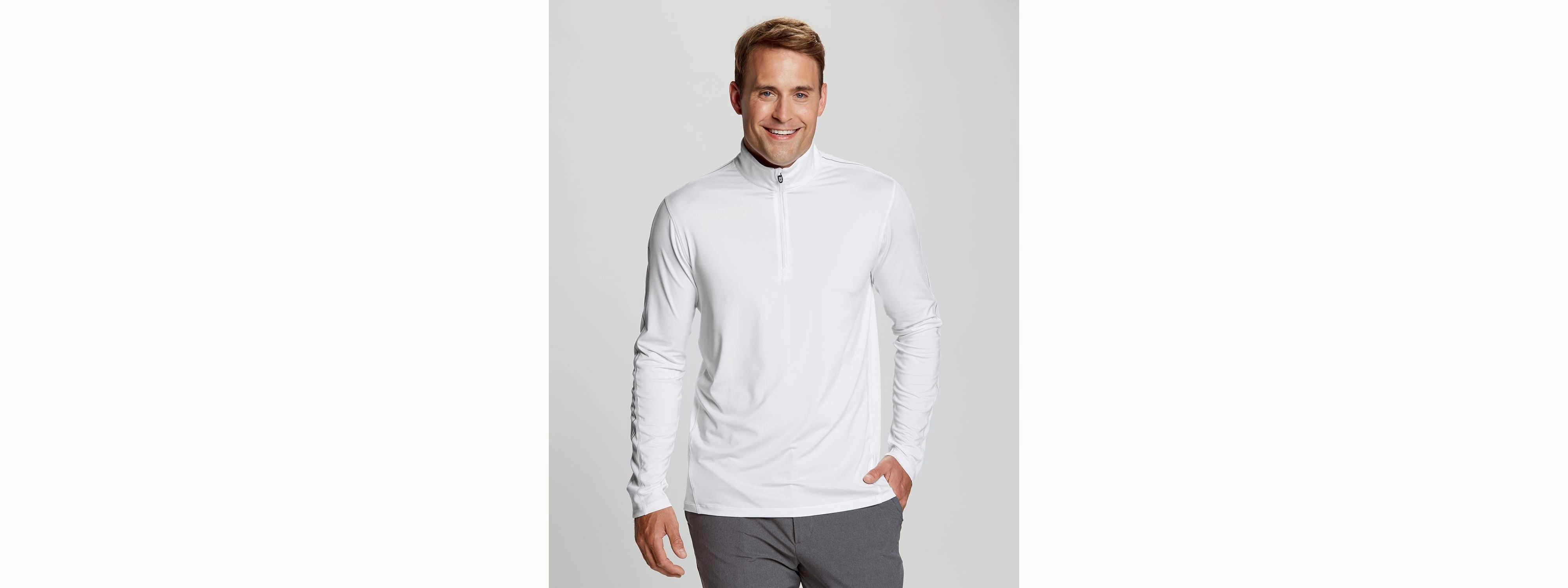 Cutter & Buck Men's Pennant Sport Half Zip Jacket