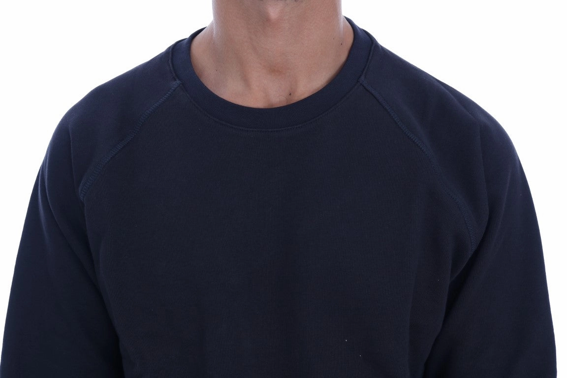 Daniele Alessandrini Chic  Crewneck Cotton Men's Sweater