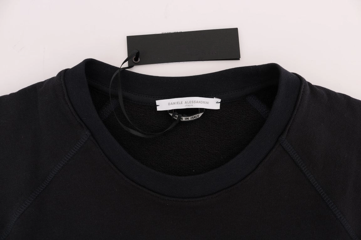 Daniele Alessandrini Chic  Crewneck Cotton Men's Sweater