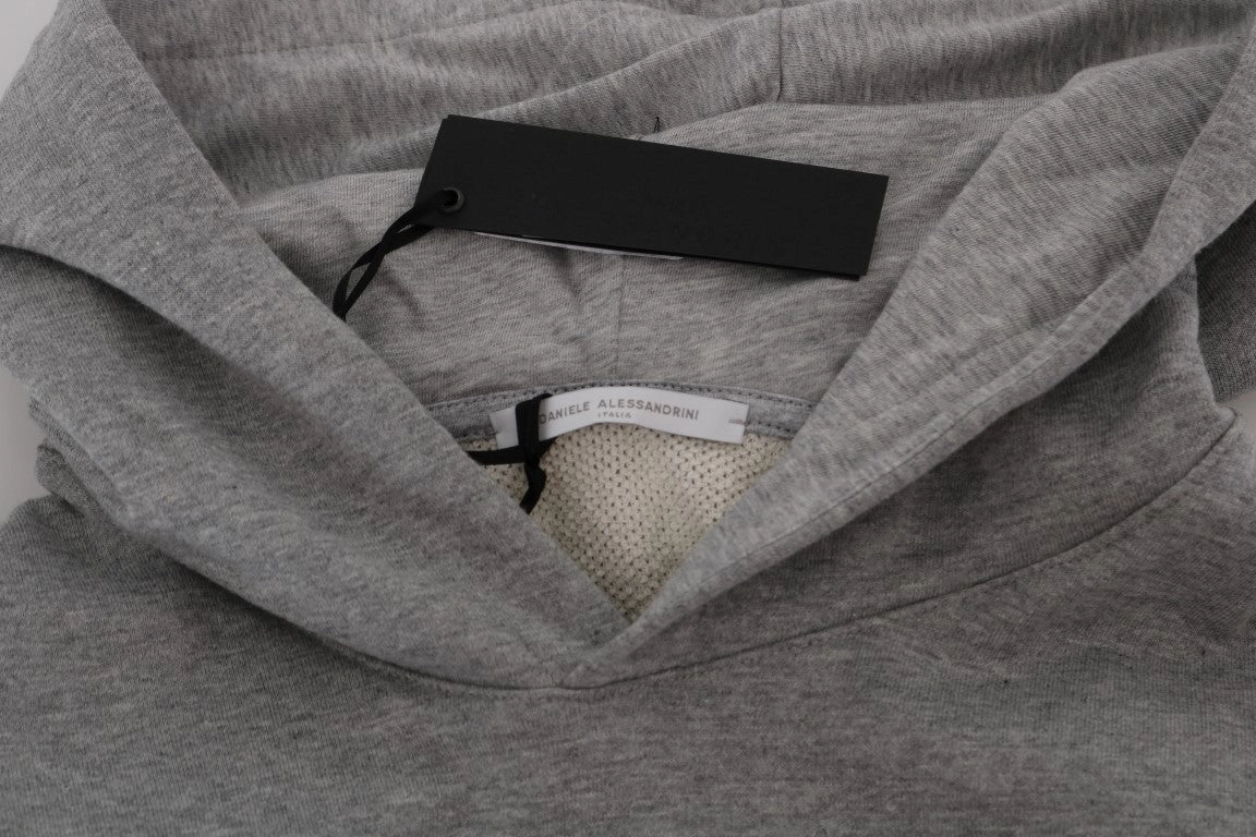 Daniele Alessandrini  Pullover Hodded Cotton Men's Sweater