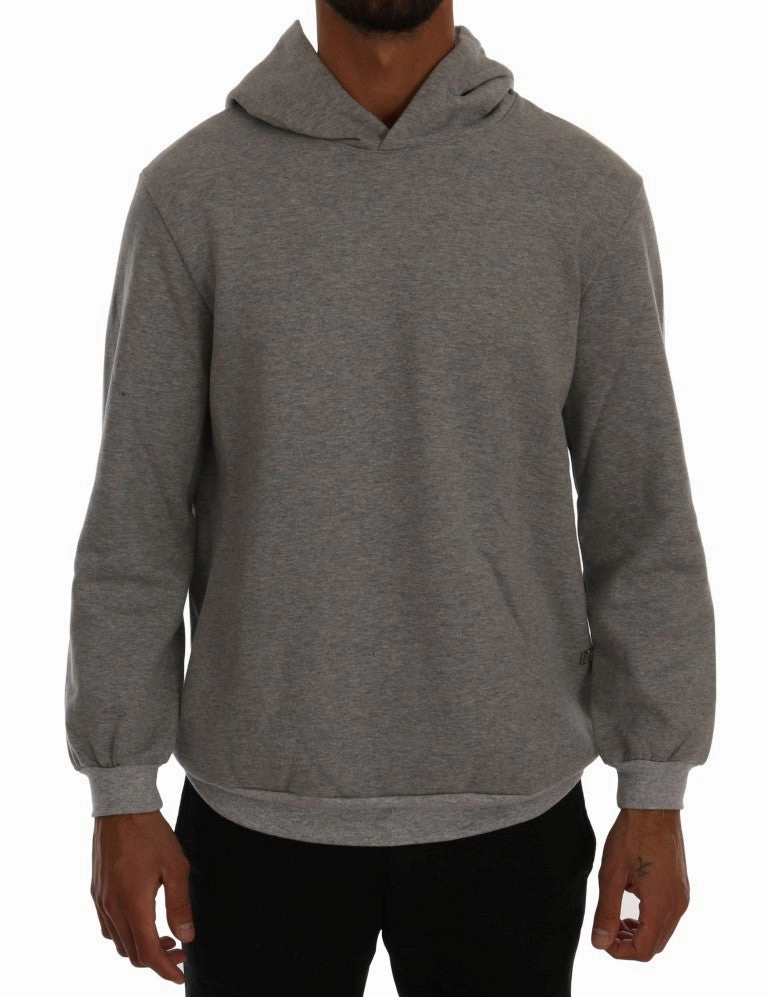 Daniele Alessandrini  Pullover Hodded Cotton Men's Sweater chunky knit discount