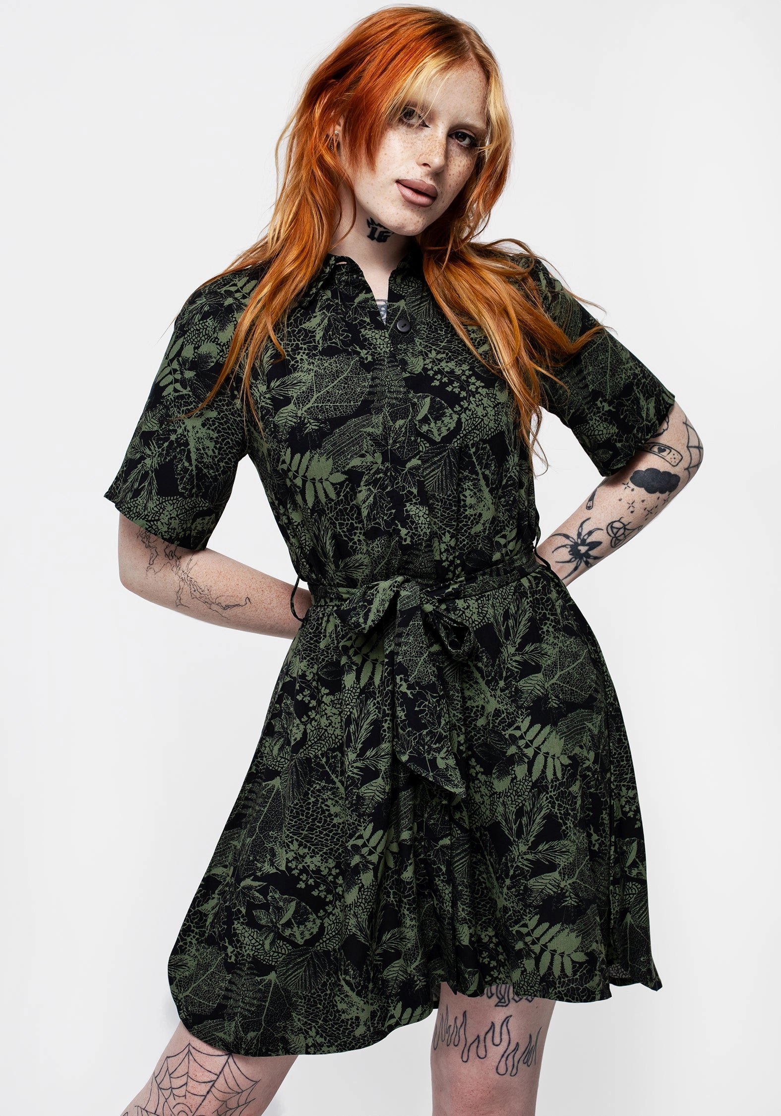 Daphne Mini Shirt Dress Dresses Womens - beach dresses cheap