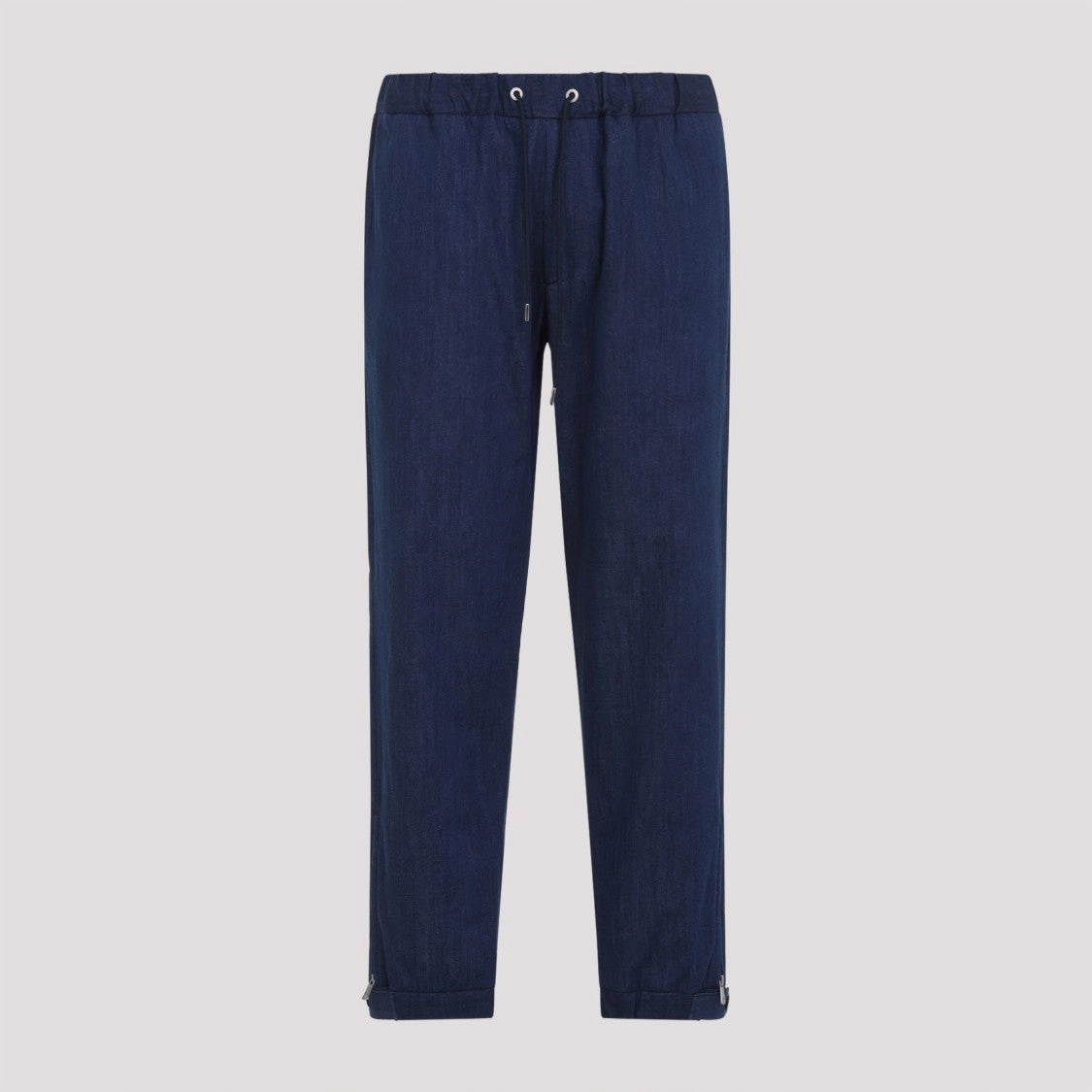 Dark Blue Cotton Trousers