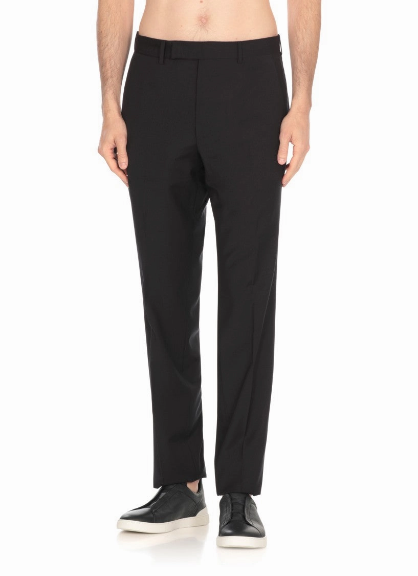 Dark Blue Wool Pants