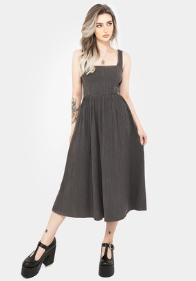 Darkside Corset Midi Dress Dresses Womens - wedding guest outfits