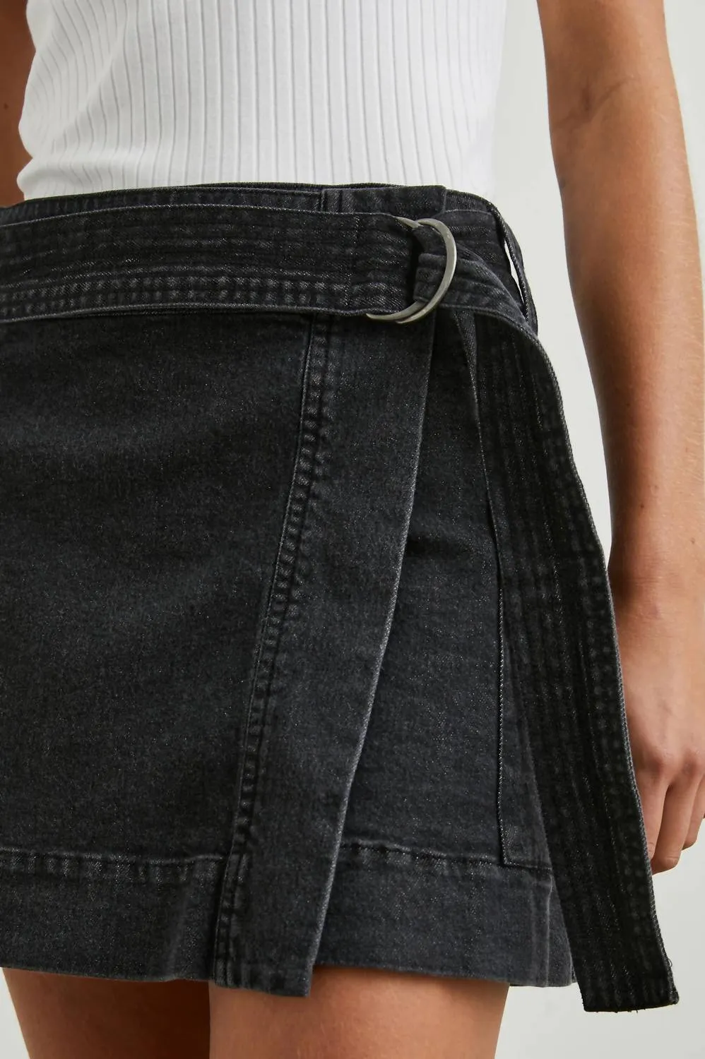 Deanna Skirt In Black Pearl