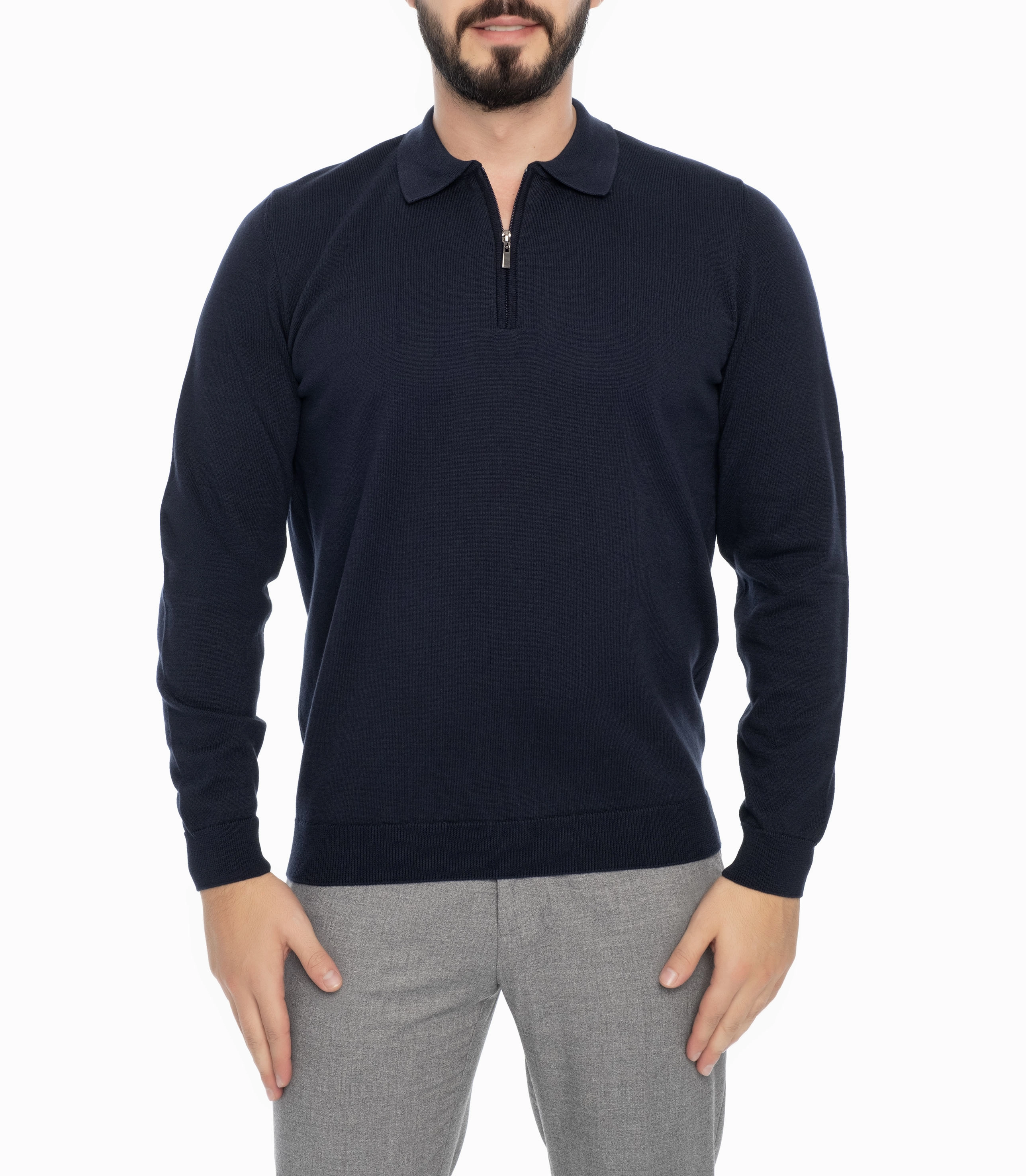 DECATUR QUARTER ZIP POLO SHIRT designer sweaters outlet