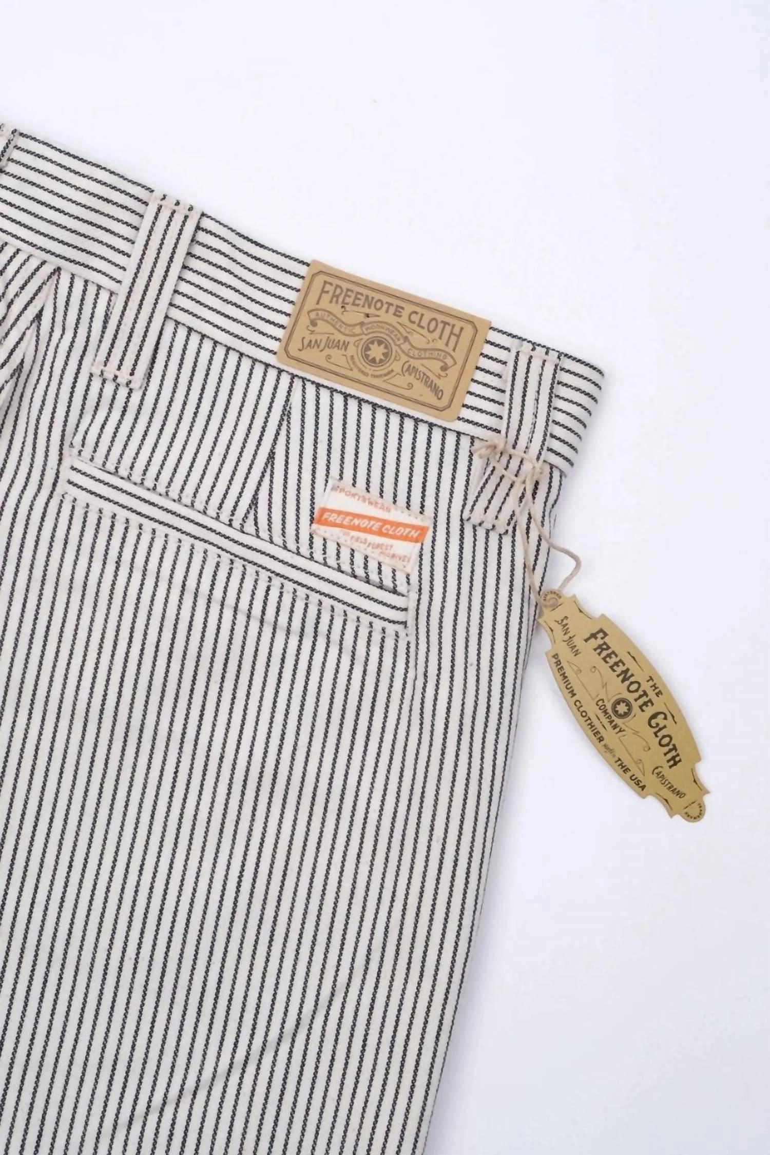 Deck Straight Leg Pants In Stripe