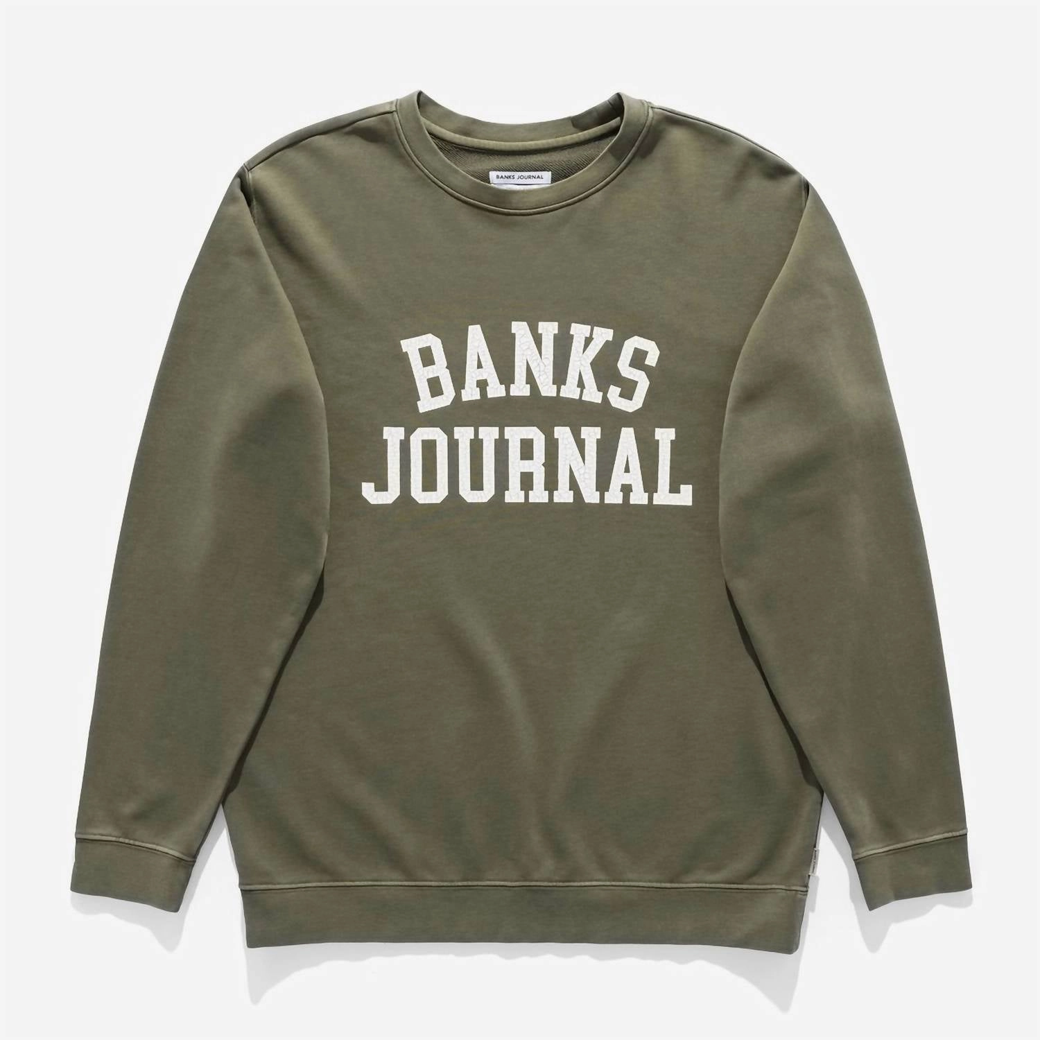 Defense Crew Sweat Fleece In Green