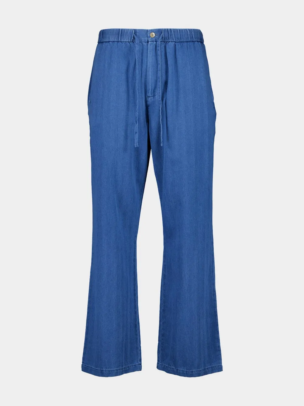 Denim Blue Rocha Trousers Bottoms Mens - cheap mens shorts online