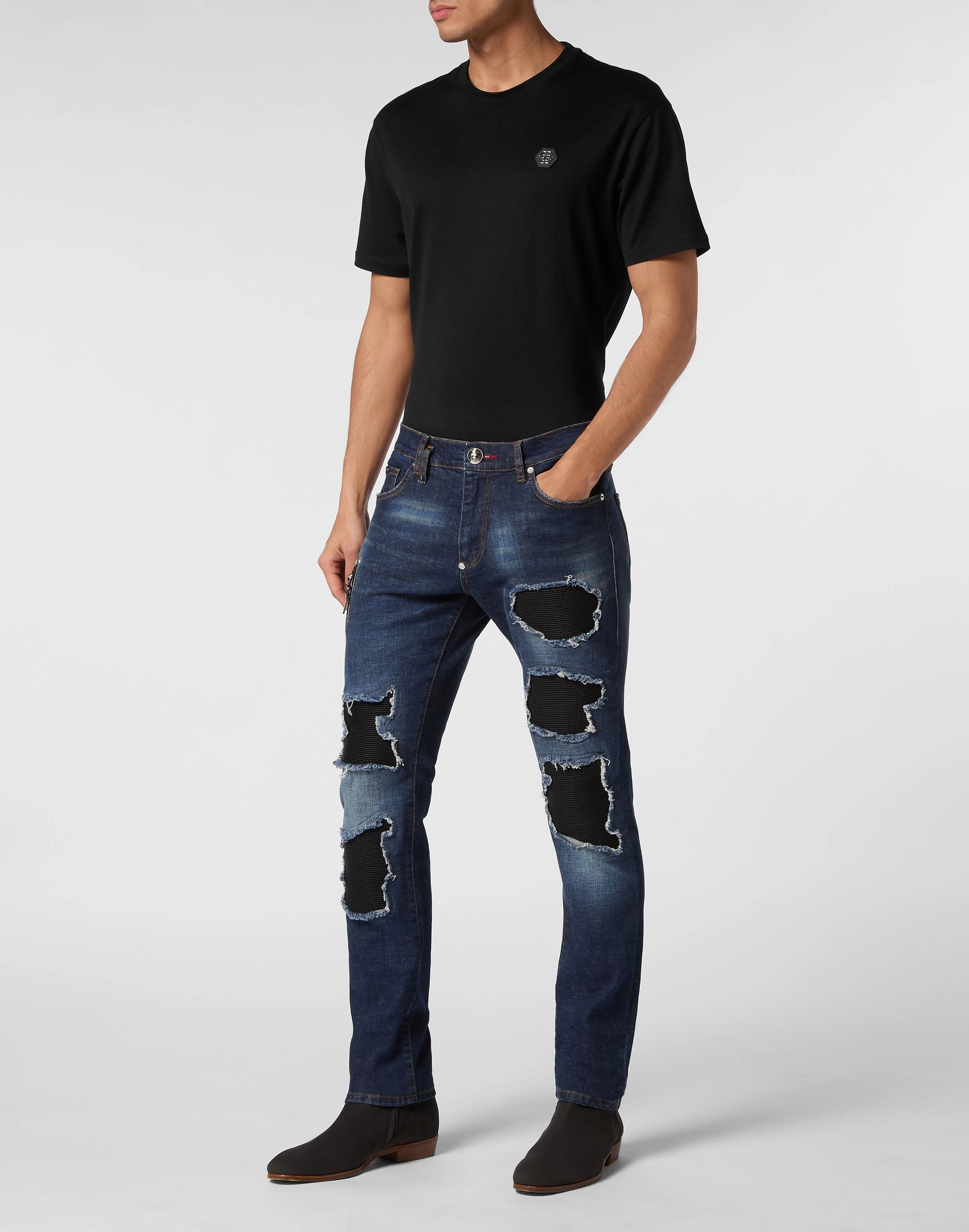 Denim Rock Star Fit Trousers